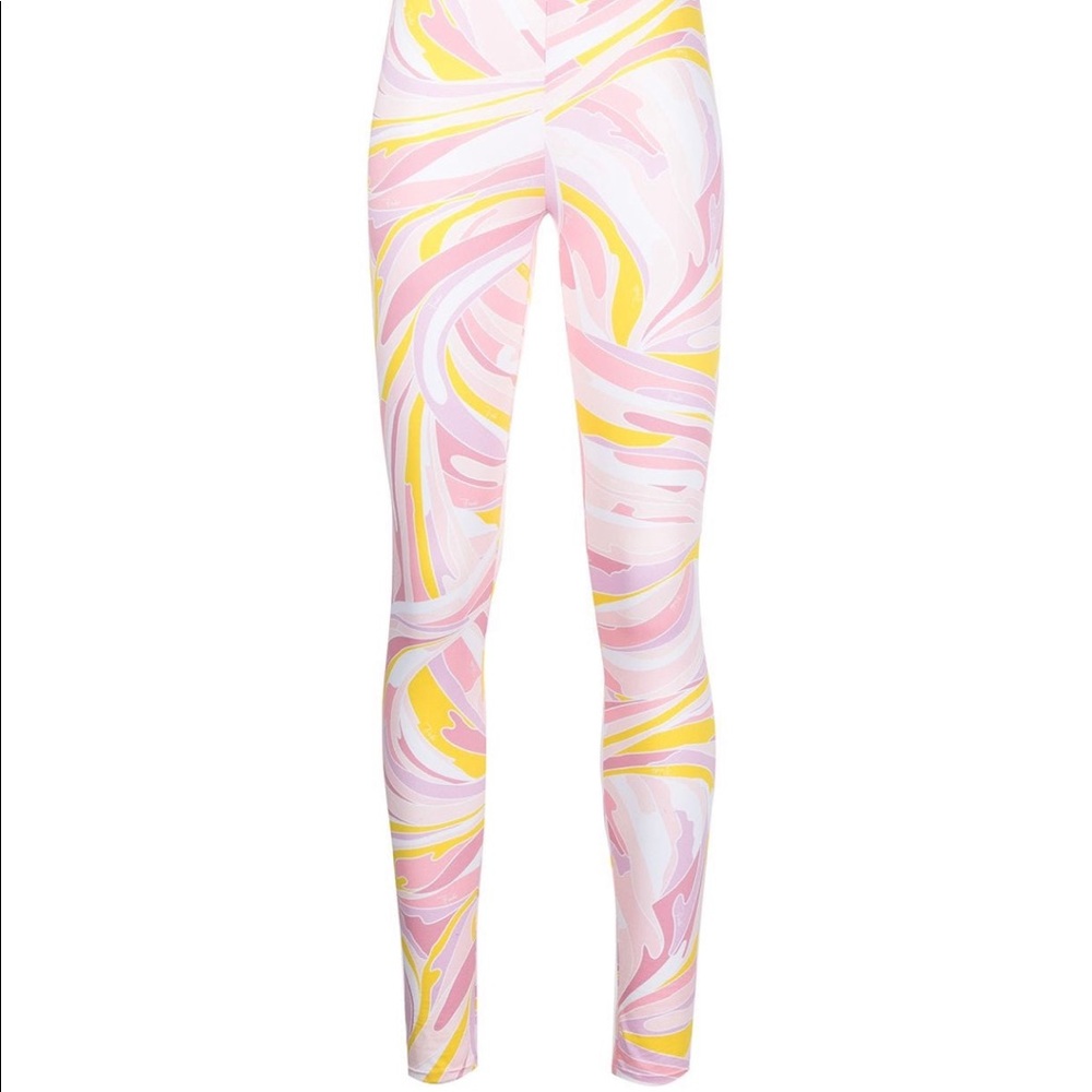 Emilio Pucci abstract- print leggings